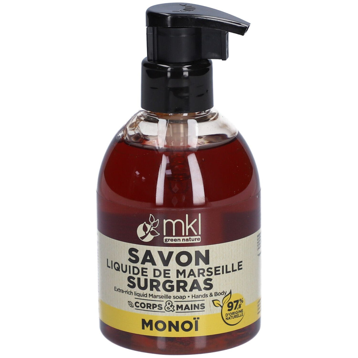MKL Savon de Marseille Liquide - Monoï — 300 ml