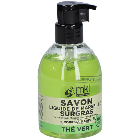 MKL Green Nature Extra Rich Green Tea Marseille Liquid Soap 300ml