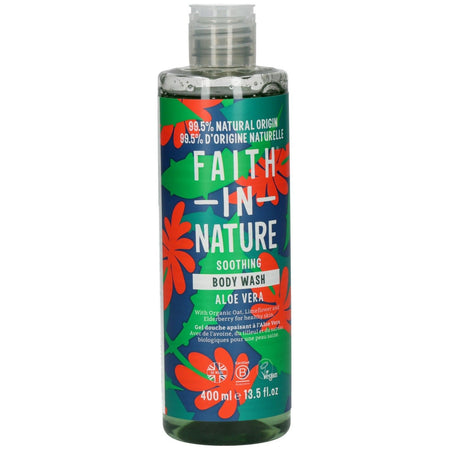 FAITH® IN NATURE gel douche et bain à l'aloe vera (400 ml)