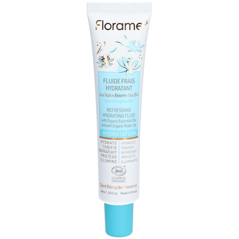 Florame Fluide frais hydratant BIO nénuphar (40 ml)
