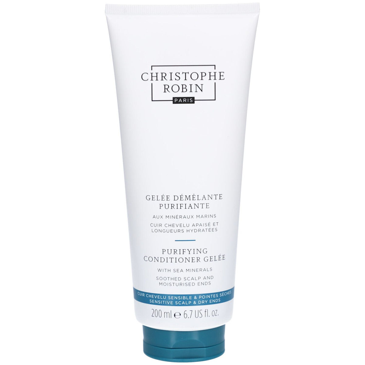 Christophe Robin Gelée Démêlante Purifiante aux Minéraux Marins (200 ml)