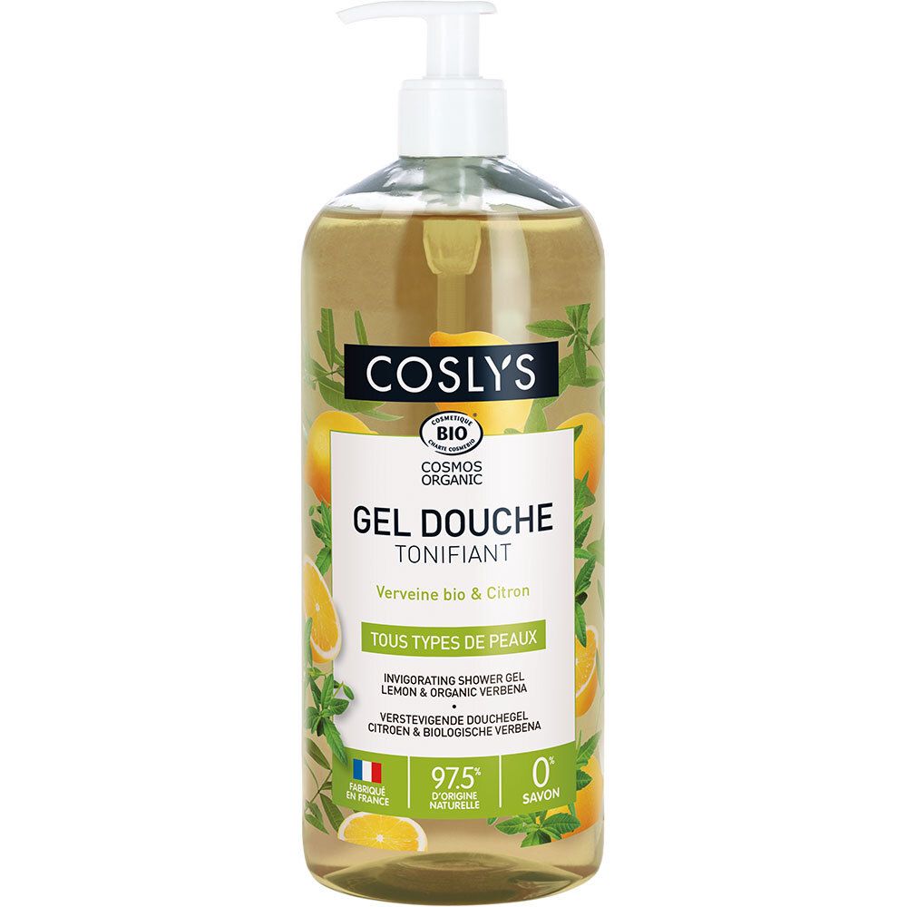 Coslys Gel douche verveine citron (1000 ml)