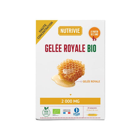 Nutrivie Gelée Royale Bio (20x10 ml)