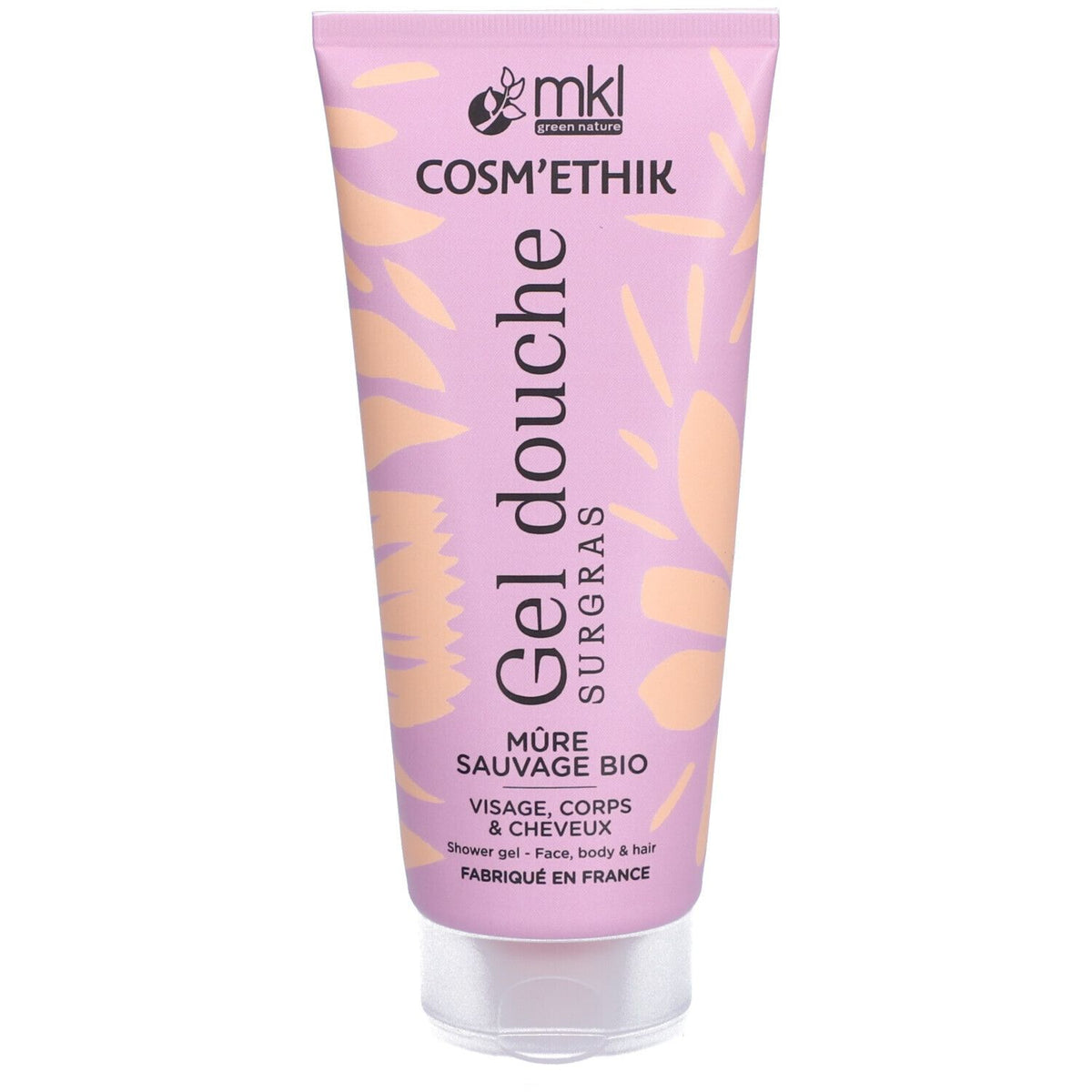 MKL COSM'ETHIK Gel Douche Surgras Mûre Sauvage BIO — 200 ml