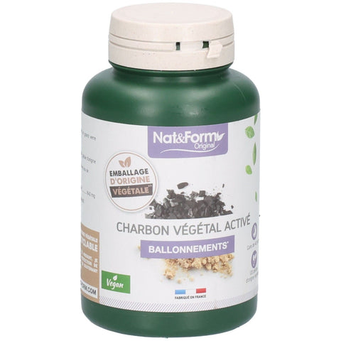 Nat&Form Original charbon végétal activé (120 pièces)