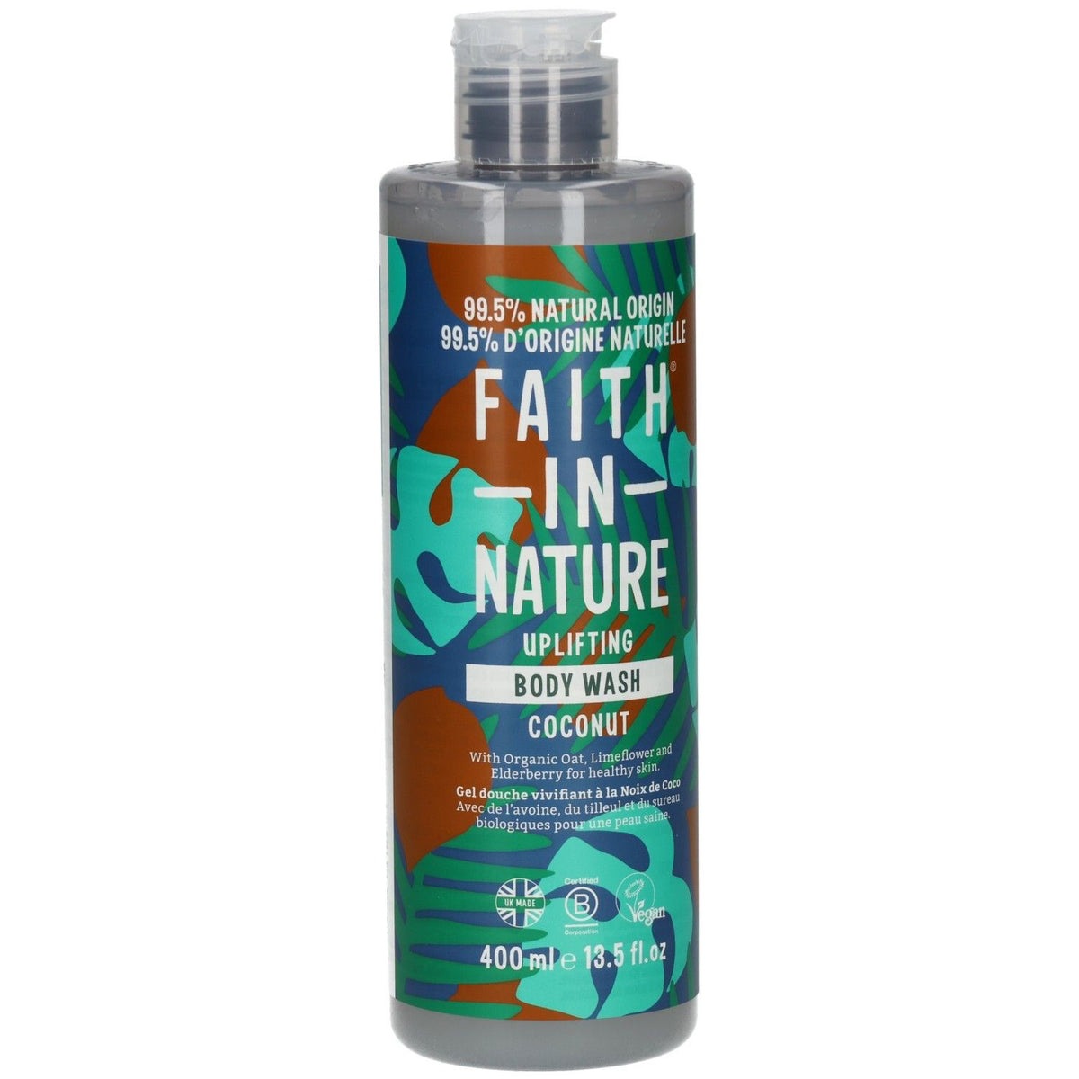 FAITH IN NATURE Gel douche coco (400 ml)