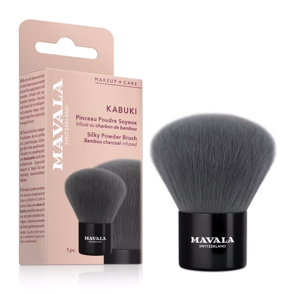 Mavala Kabuki pinceau à poudre soyeux (1 pièce)