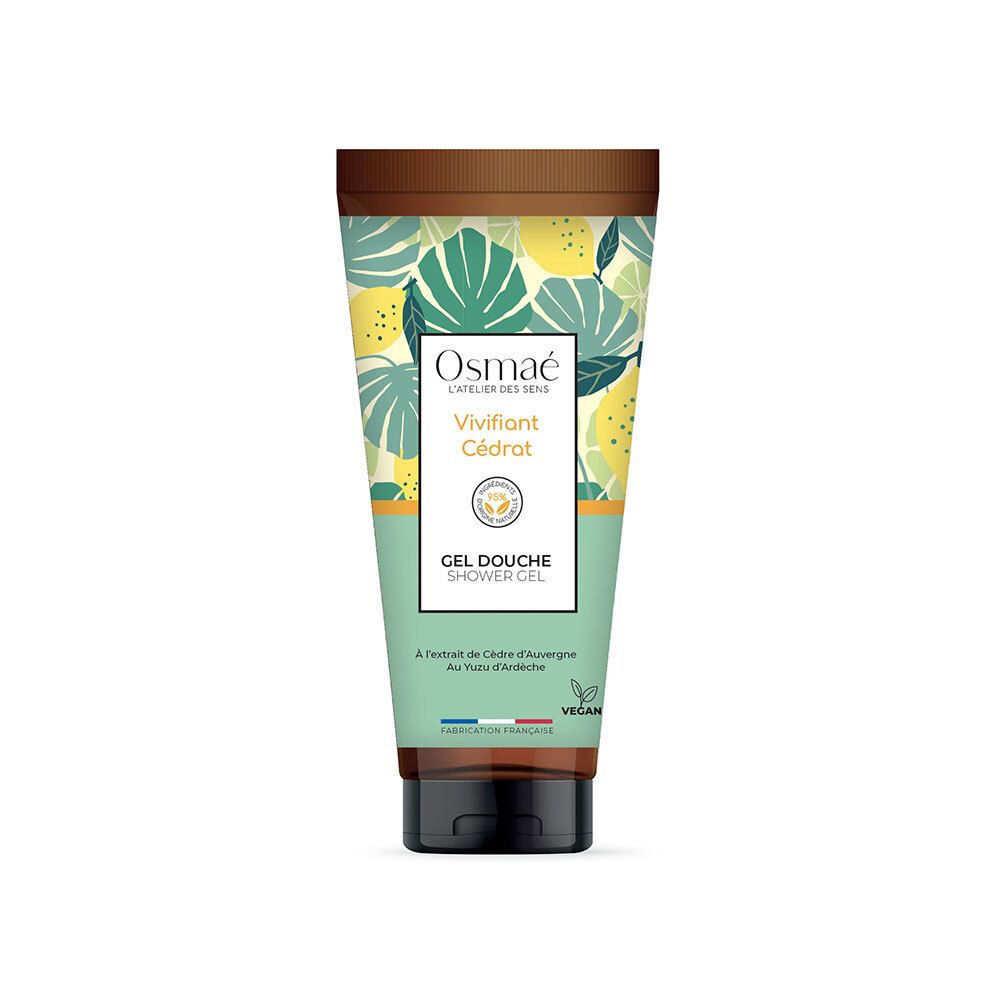 Osmaé Gel Douche Vivifiant Cédrat (100 ml)