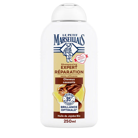 Le Petit Marseillais Shampooing Expert Réparation à l’Huile de Jojoba Bio (250 ml)