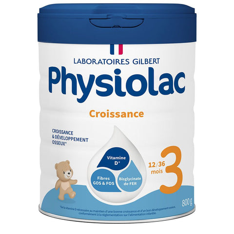 Laboratoires Physiolac Lait de Croissance 3 (800 g)