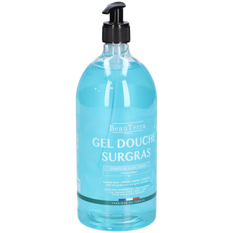 BeauTerra Surgras Shower Gel Aloe Vera Scent 1L