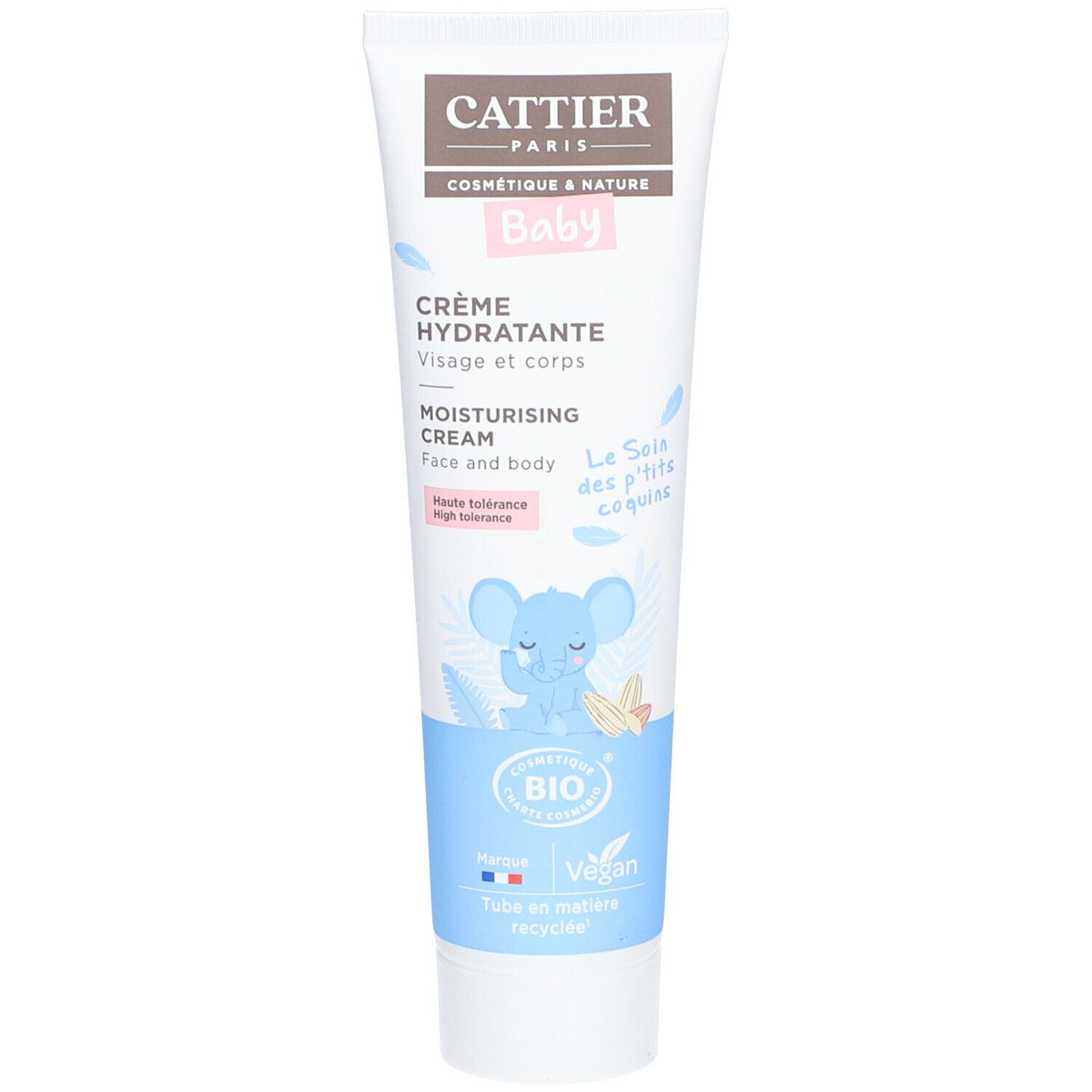 Cattier Crème hydratante bébé (100 ml)