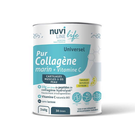 Nuviline Nuvi Life Collagène marin + Vitamine C (340 g)