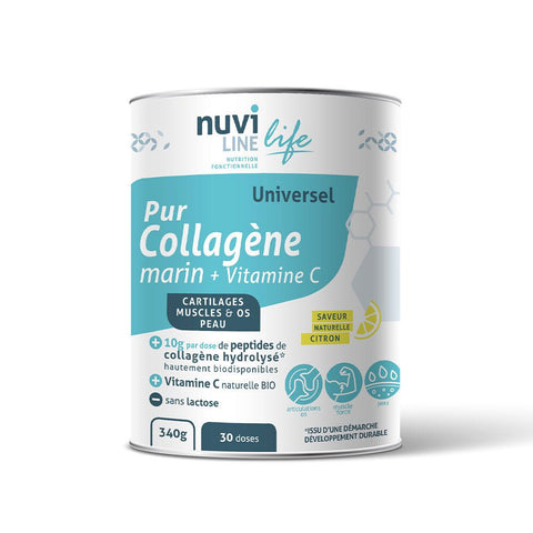 Nuviline Nuvi Life Collagène marin + Vitamine C (340 g)