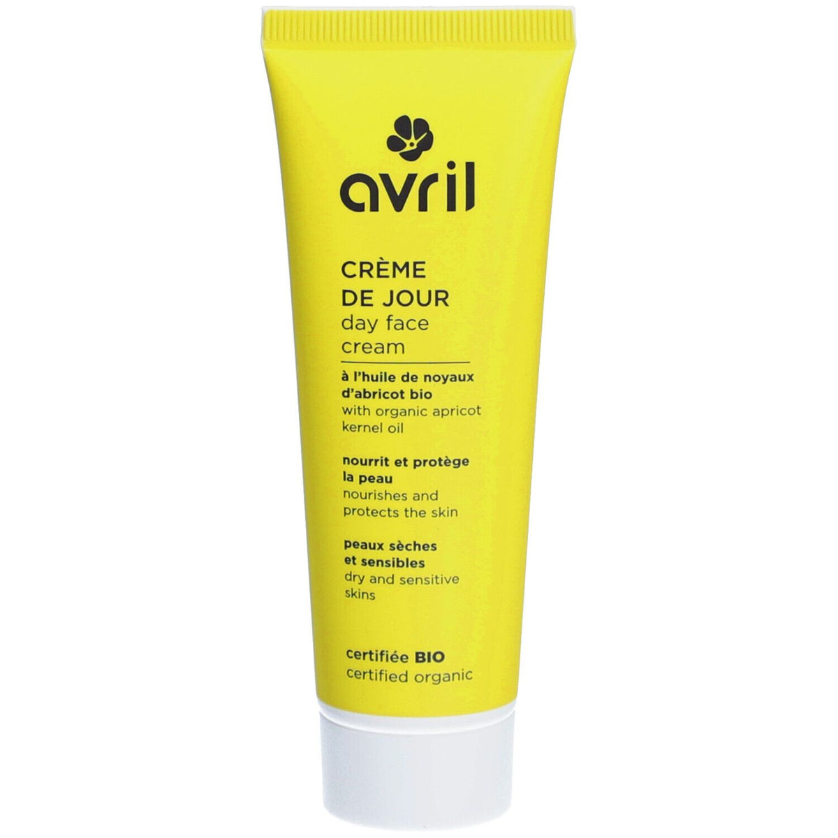 Avril Crème Visage Bio Peaux Sèches et Sensibles — 50 ml