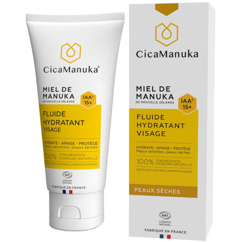 CicaManuka Fluide Hydratant Visage Bio — 50 ml