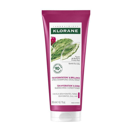Klorane Figue de Barbarie 72H Hydratation & Brillance Après-Shampooing Désaltérant — 200 ml