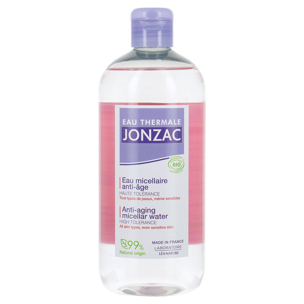 Jonzac Sublimactive Eau Micellaire Anti-Âge Bio peaux matures (500 ml)