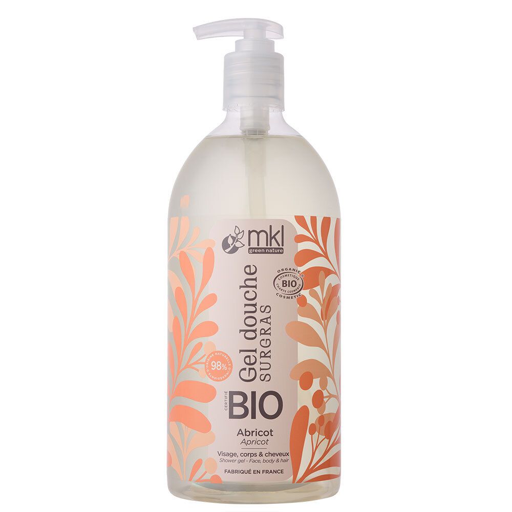 MKL Gel Douche Surgras - Abricot Bio — 1000 ml