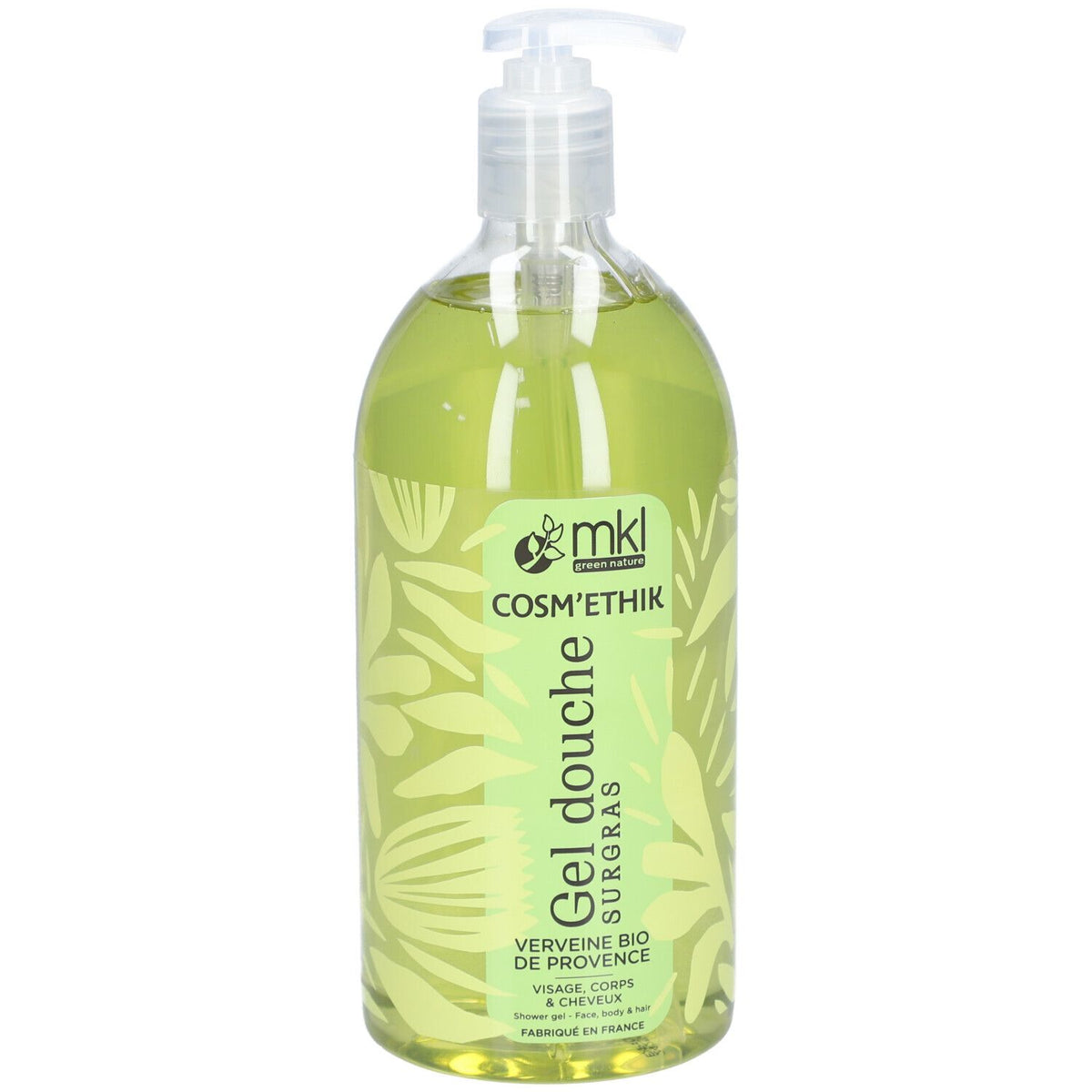 MKL Cosm'éthik Gel Douche Surgras - Verveine (1000 ml)