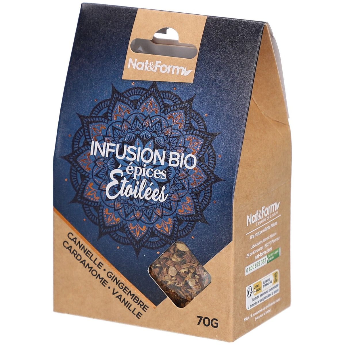 Nat&Fort Infusion Bio Epices Etoilées (70 g)