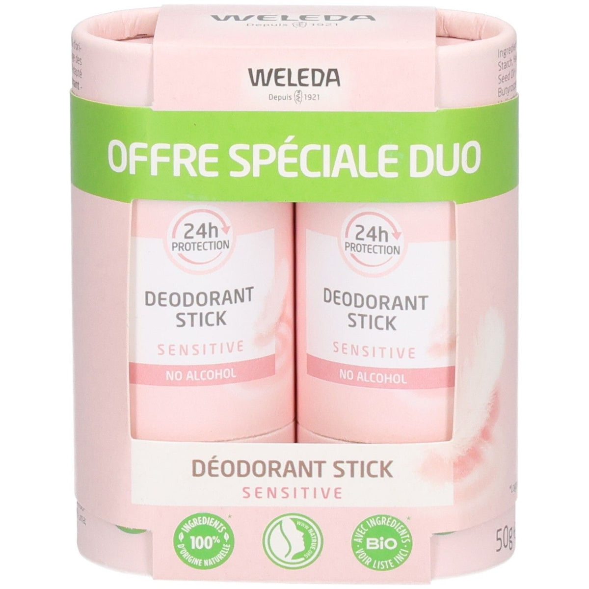 Weleda Déodorant solide 24H Sensitive (100 g)