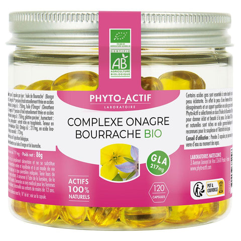 Phyto-Active Evening Primrose Borage Complex 120 Capsules