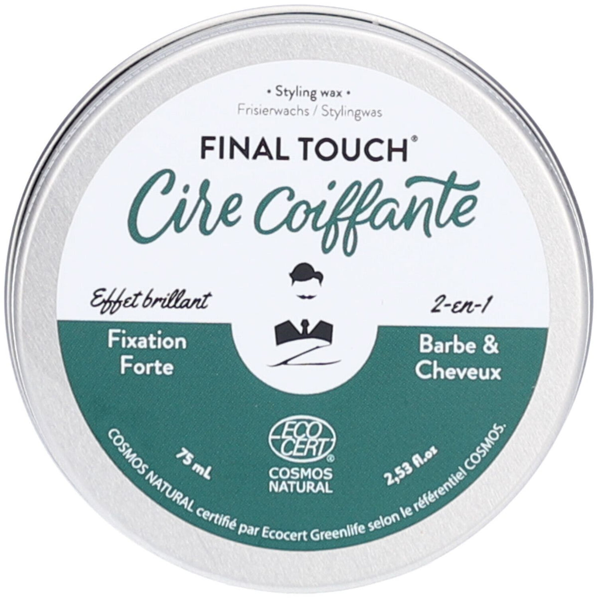 Monsieur Barbier FINAL TOUCH cire coiffante (75 ml)