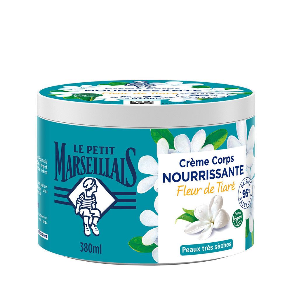 Le Petit Marseillais Crème Corps Nourrissante Fleur De Tiaré (380 ml)