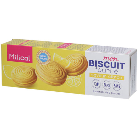 Milical Mon Biscuit Fourré Goût : Citron — 1 pièce
