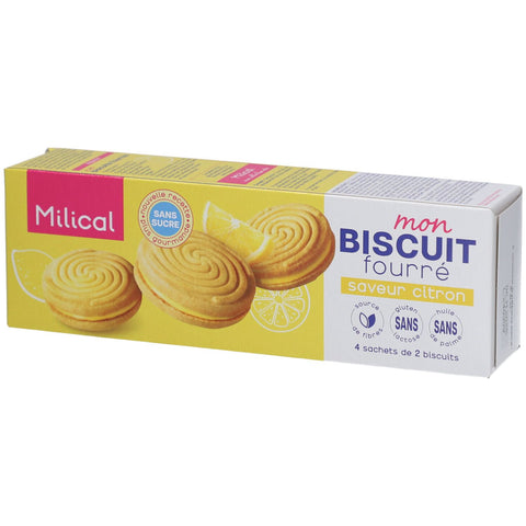 Milical Mon Biscuit Fourré Goût : Citron — 1 pièce