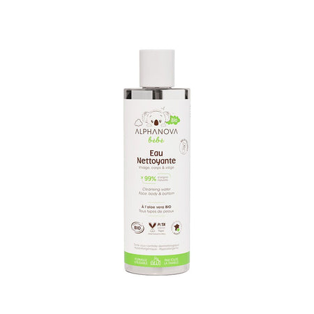 ALPHANOVA Bébé Eau Nettoyante (200 ml)
