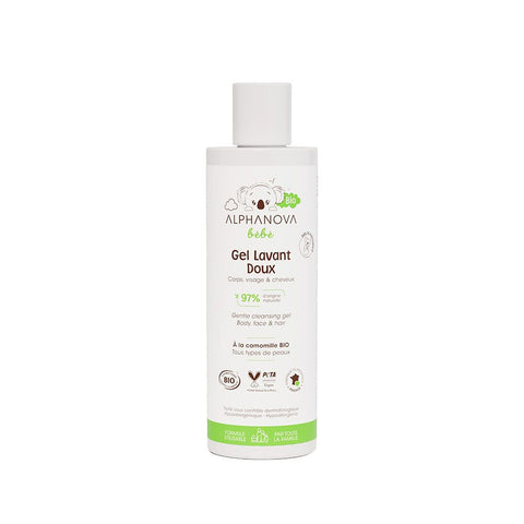 ALPHANOVA Bébé Gel Lavant Doux (200 ml)