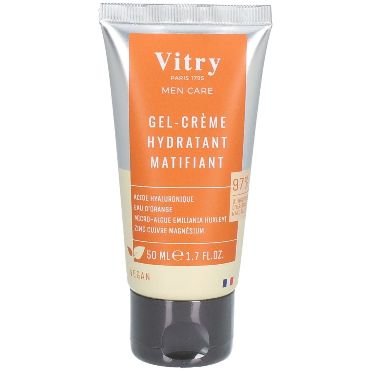Vitry Gel Crème Hydratant Matifiant Homme (50 ml)