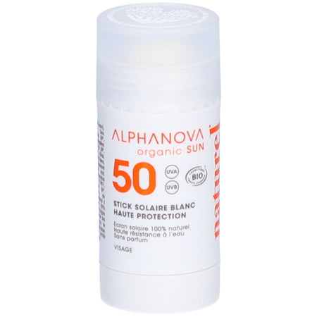 ALPHANOVA Stick Solaire Blanc SPF50 (17 ml)