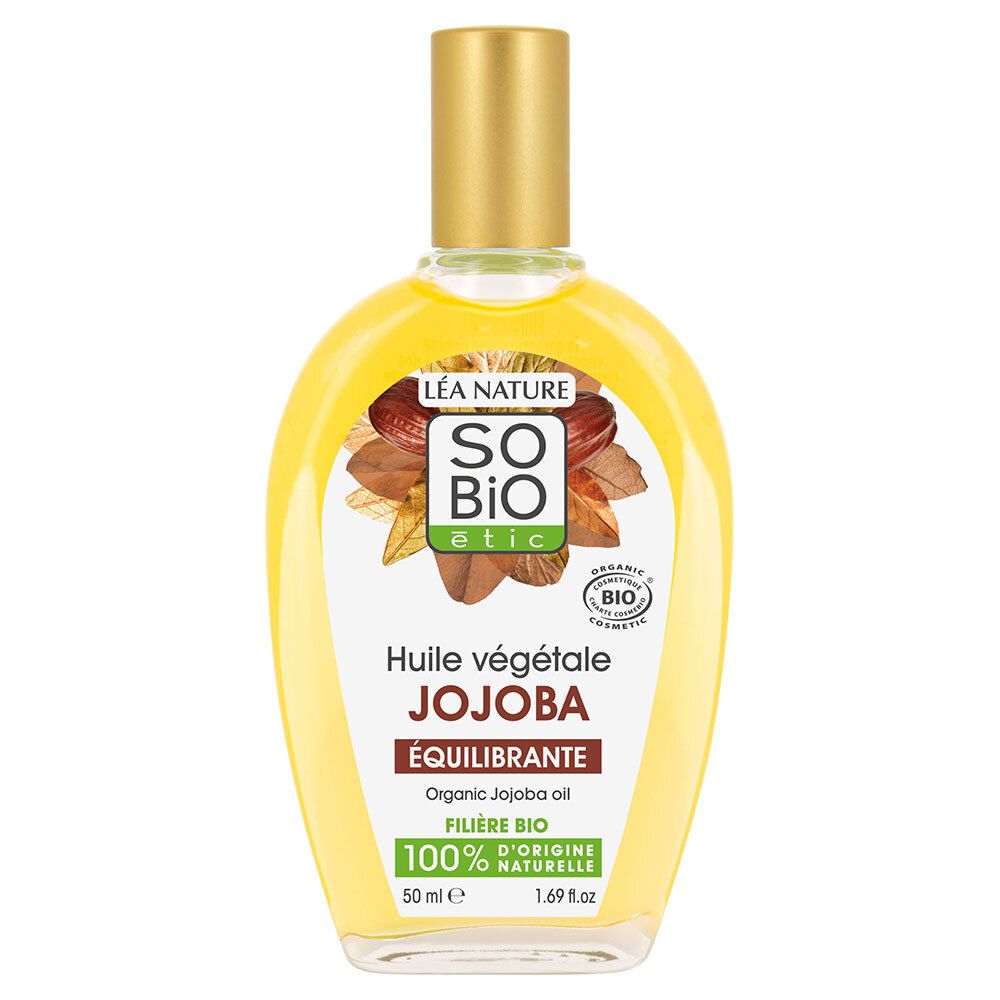 SO BIO ETIC Huile végétale de Jojoba (50 ml)