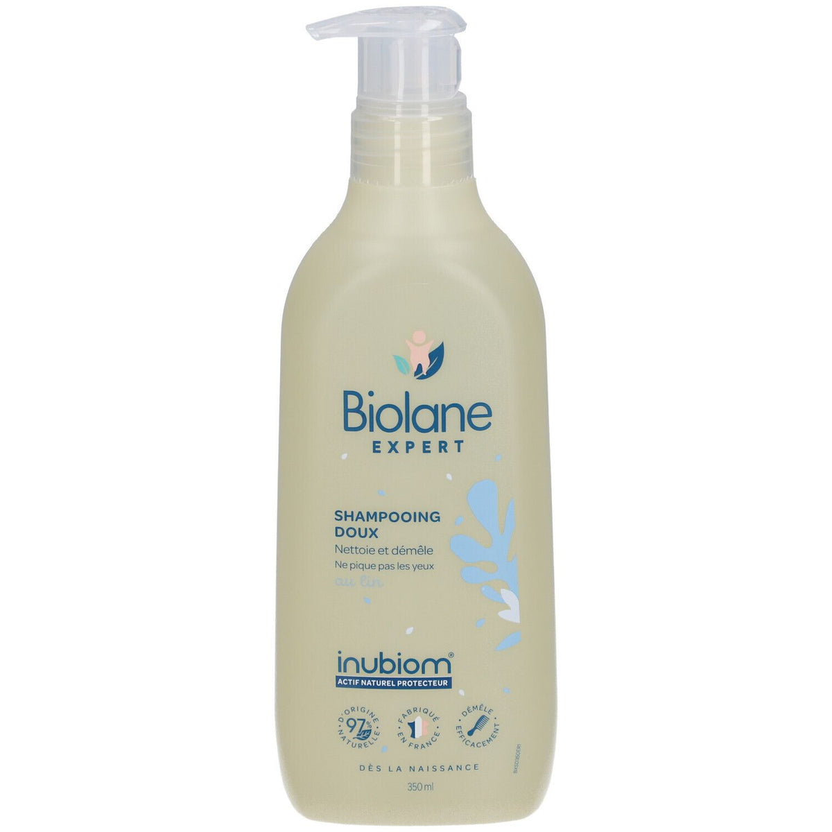 Biolane Shampooing Doux au Lin (350 ml)