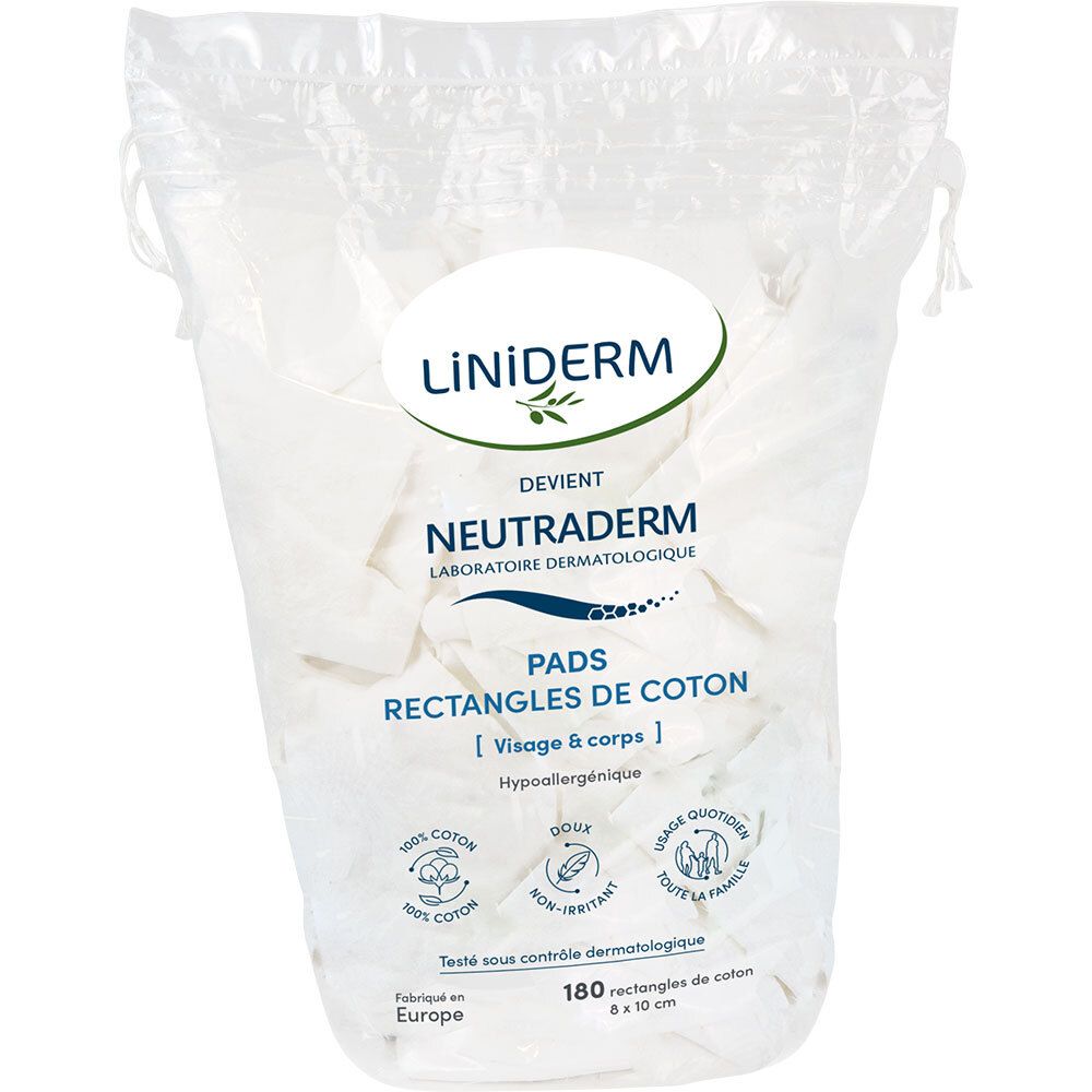 Neutraderm Pads 8 x 10 cm — 180 pièces