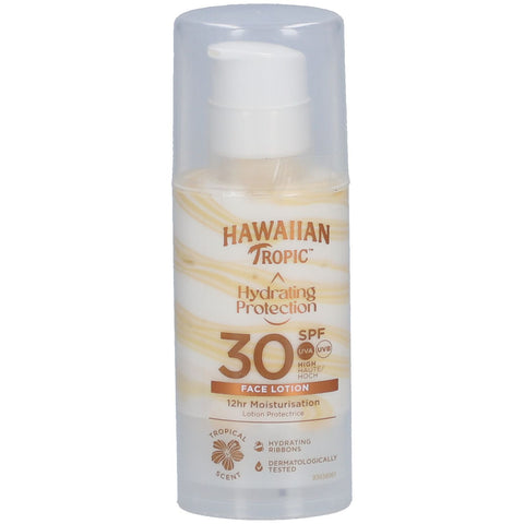 Hawaiian Tropic crème solaire visage Silk Hydration SPF30 (50 ml)