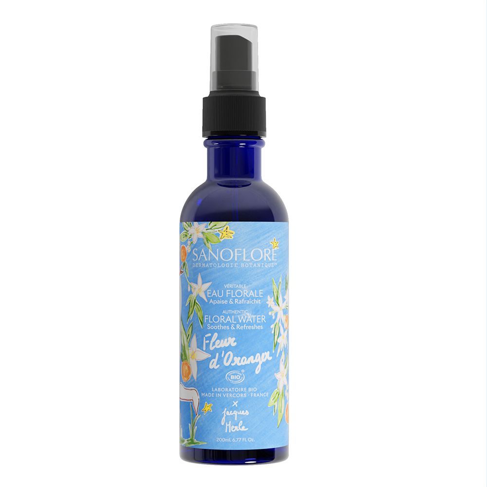 SANOFLORE Véritable Eau Florale de Fleur d'Oranger (200 ml)