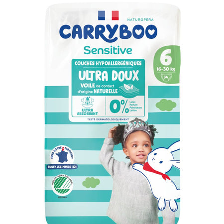 Carryboo Sensitive Couches bébé - T6 (16-30 kg)