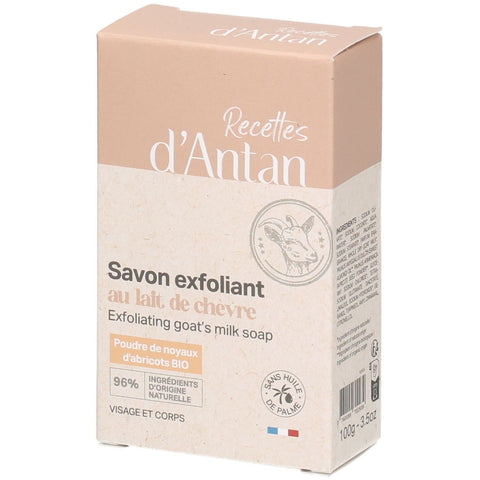 Recettes d'Antan Savon pain exfoliant au lait de chèvre (100 g)