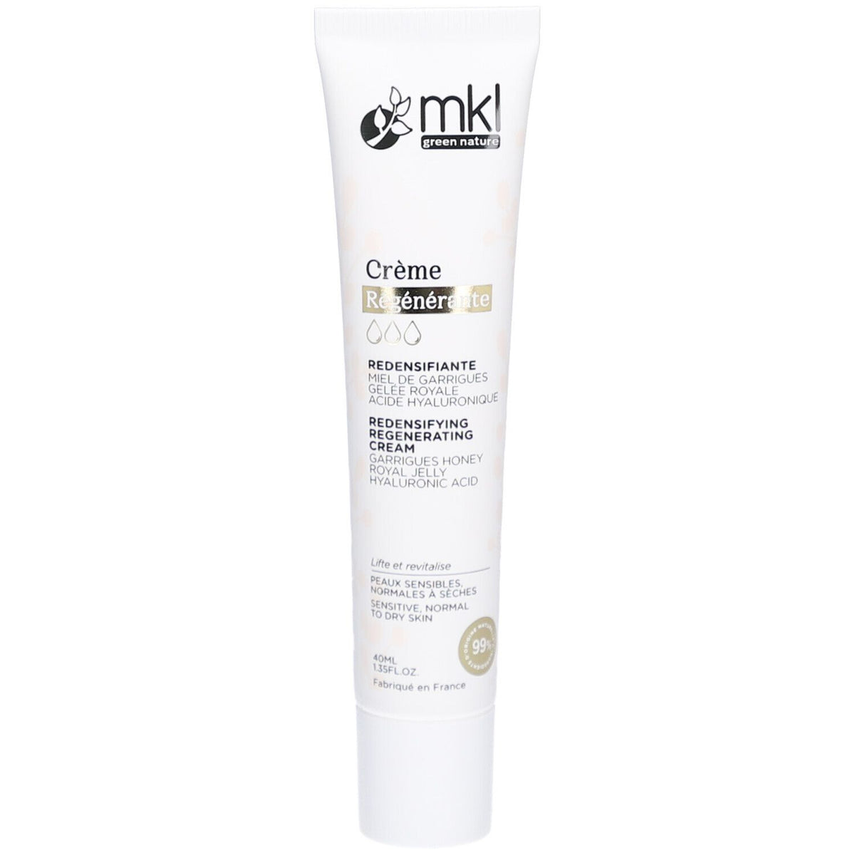 MKL Green Nature Crème Régénérante Redensifiante (40 ml)