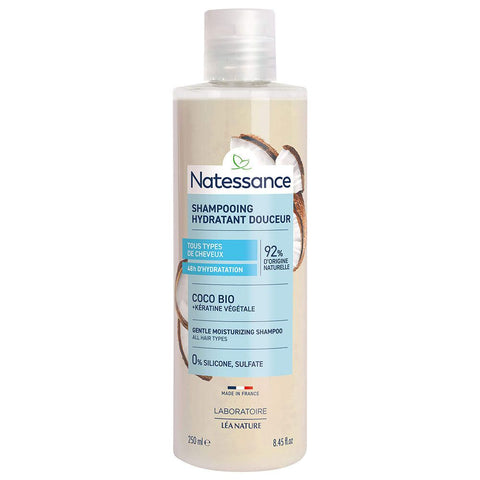 NATESSANCE Shampoing hydratant douceur coco (250 ml)