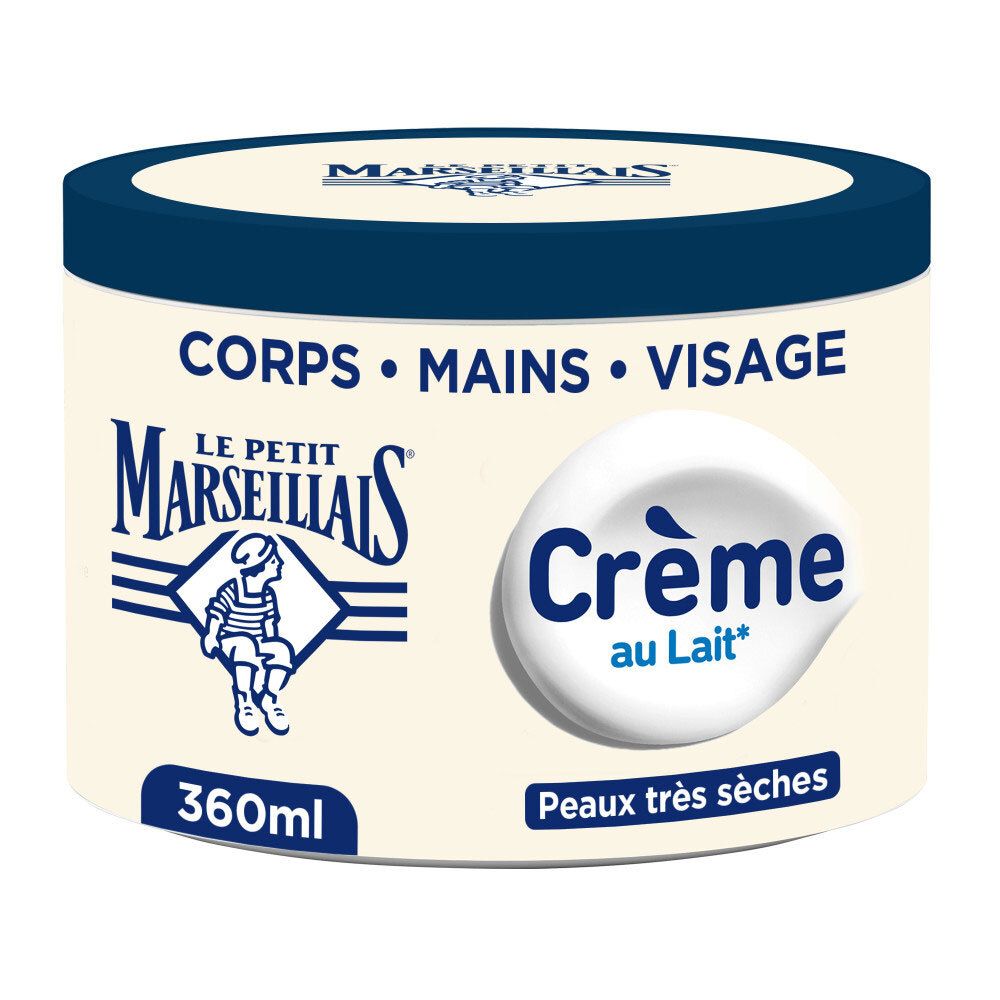 Le Petit Marseillais Crème au Lait Peaux très sèches (360 ml)