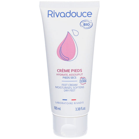 Rivadouce Crème pieds secs certifiée bio (100 ml)