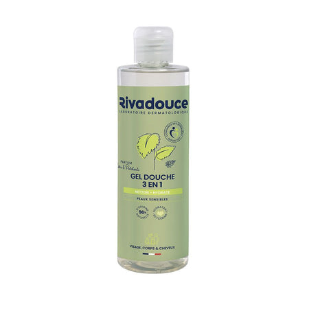 Rivadouce gel douche Cèdre & Patchouli 3en1 (400 ml)