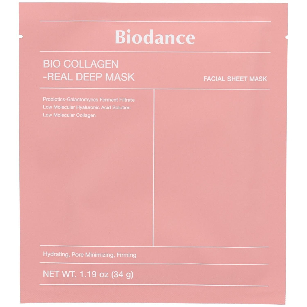 Biodance Bio Collagen Real Deep Mask (1 pièce)
