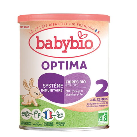 Babybio Optima 2ème âge (400 g)