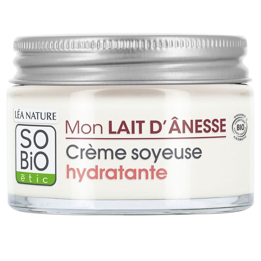 SO BIO ETIC Mon Lait d'Ânesse Crème Soyeuse Hydratante (50 ml)